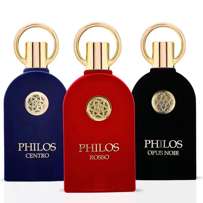Philos Centro, Philos Opus Noir & Philos Noir Eau de Parfum Sprays 100ml (3.4 oz) by Maison Alhambra | Three Distinct Scents, One Luxurious Collection (Bundle)