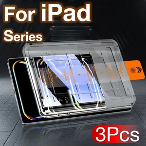 3Pcs iPad Screen Protector Film Set, Durable Glass Protection for Apple iPad Accessories & Tablet Computers, Enhance Viewing Experience, Tempered Screen Film