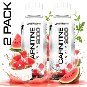 Cutler Nutrition 2-Pack L-Carnitine 3000 Liquid Supplement