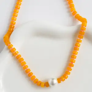 Necklace Capri Agatha  Boho CH32