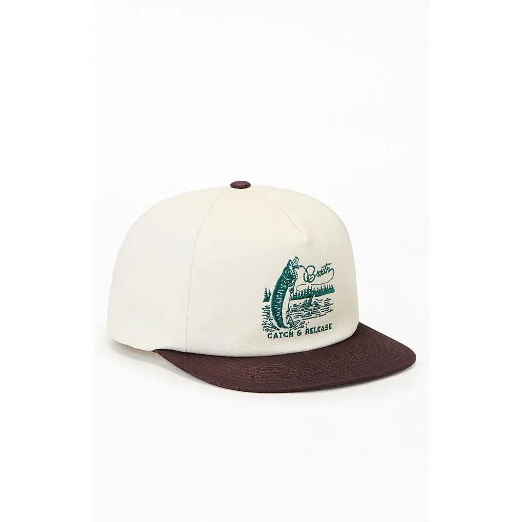 Brixton Men's Catch and Release Snapback Hat Brixton Men's Catch and Release Snapback Hat