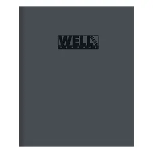 Large Undated Wellness Planner