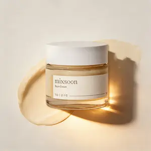 mixsoon Bean Cream 1.69 fl.oz / 50ml, Intensive Hydrating Facial Cream, Korean Moisturizer for Glass Skin & Smooth Radiant Skin