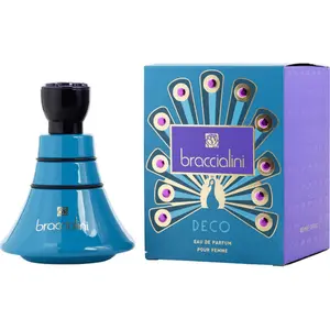 Braccialini Deco Women's EDP Fragrance, 3.4 oz Fruity Sweet Floral Lotus-Water Lily Musk Scent, New in Box