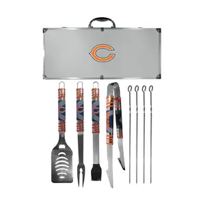 Siskiyou Sports NFL BBQ Set - 8pc Siskiyou Sports NFL BBQ Set - 8pc