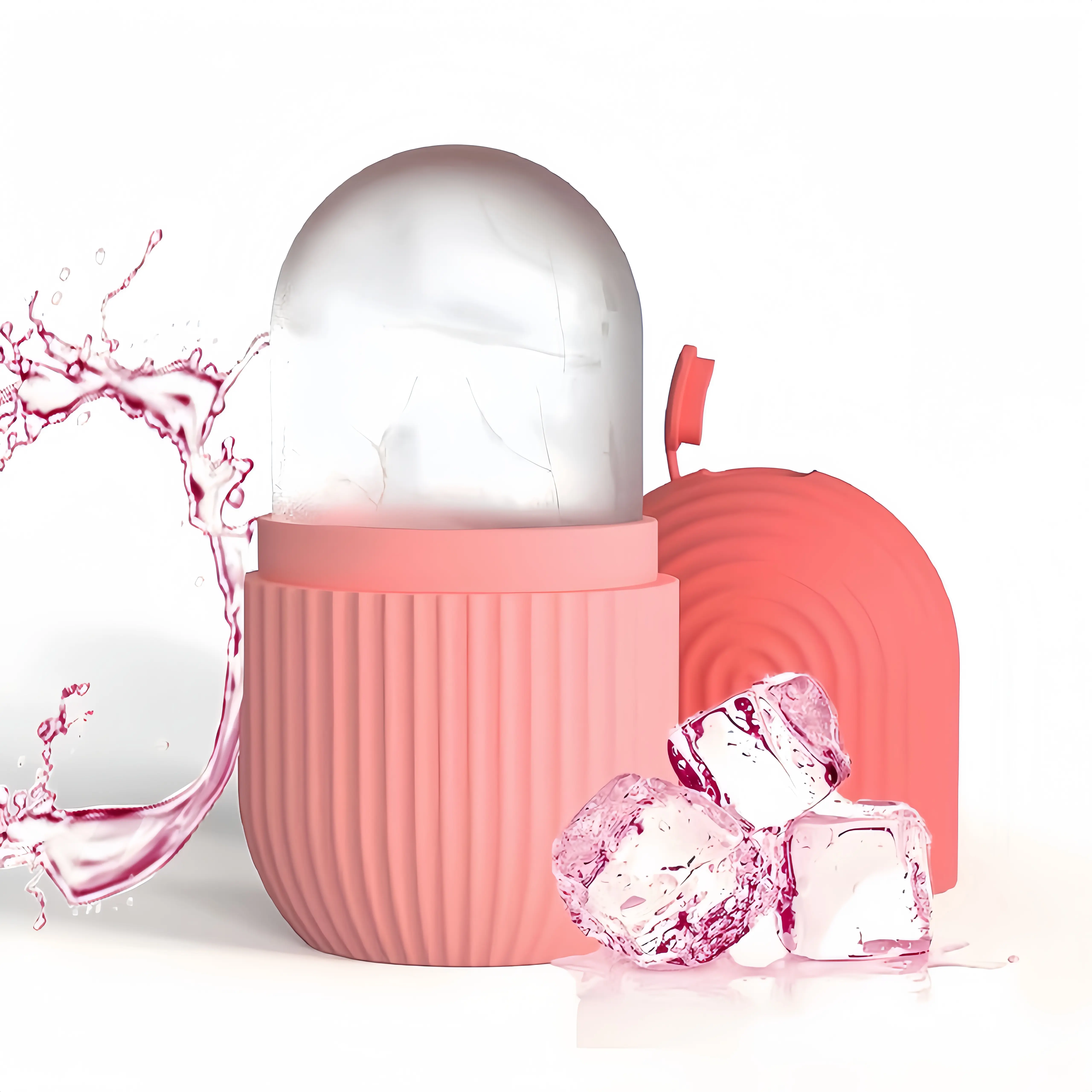 Ice Roller for Face and Eye Glow Naturally and Skincare, Ice Face Roller, Ice Facial Cube, Gua Sha Face Massage, Ice Roller Face for Beauty and Skin Care Gift for Men & Women Face Ice Roller #SummerWins #summeressentials