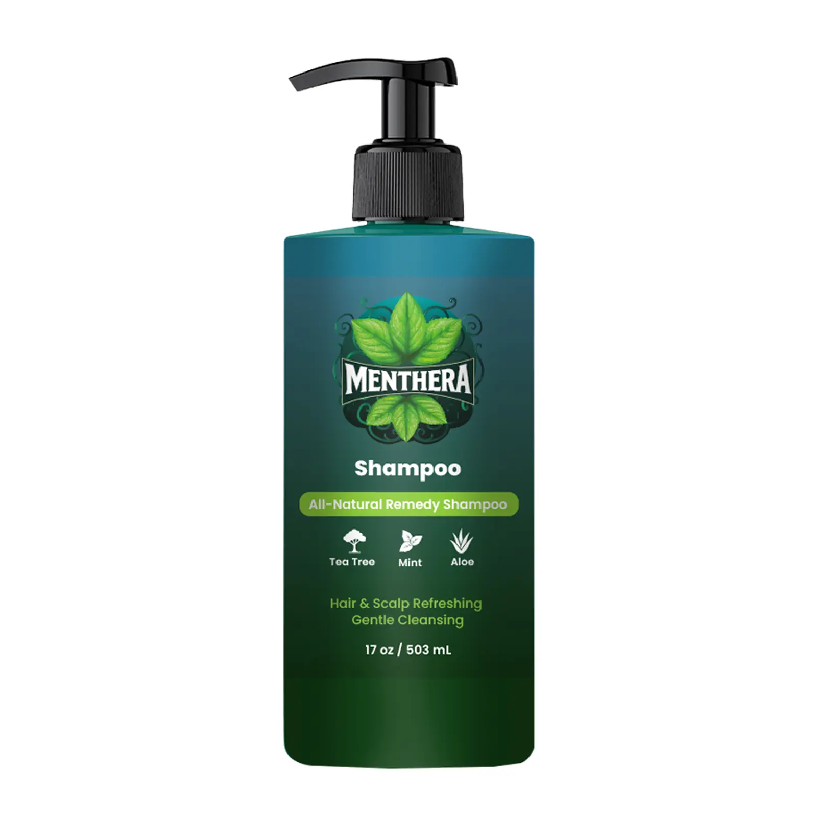 Menthera Menthol Revive Shampoo - 17 oz