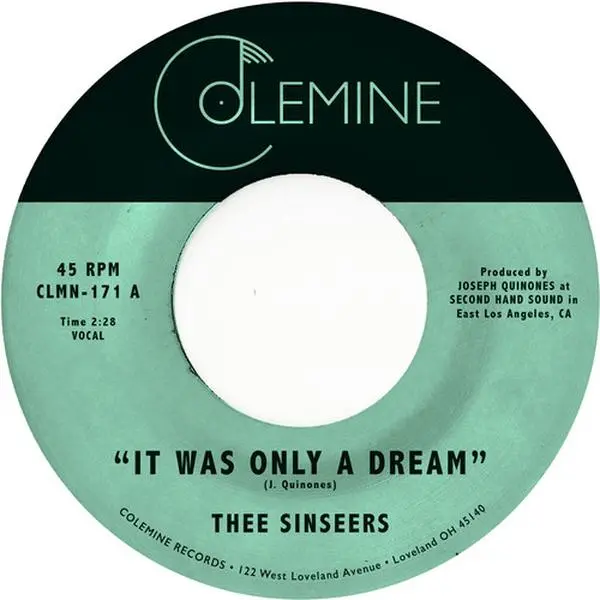 Thee Sinseers - It Was Only A Dream  [7-INCH SINGLE VINYL RECORD]