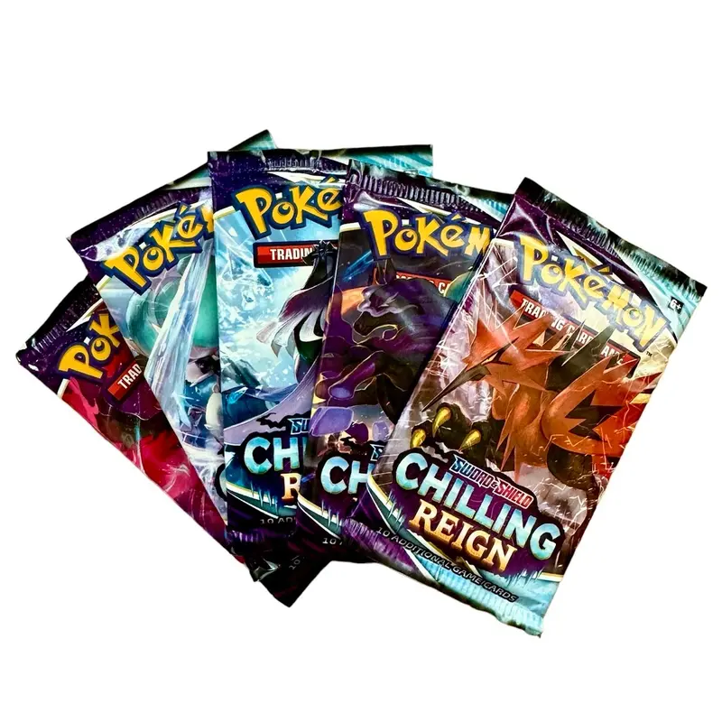 pokemon chilling reign booster box card list Sword & ShieldChilling Case (6 Boxes) GilbertGames TCG cards and board games. chilling reign card list price