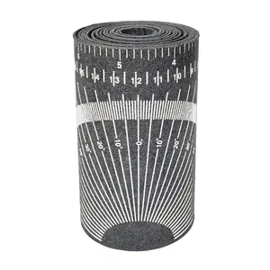 Pipe Measure Tool – Wrap Around Tape, Flex Angle Measuring and Marking Gauge for 6”to 16” Diameter, Pipe Wrap Around Dimensions 5" x 9' (Large) White