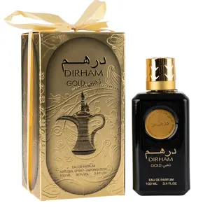 Ard Al Zaafaran Dirham Gold for Unisex Eau de Parfum Spray, 3.4 Ounce