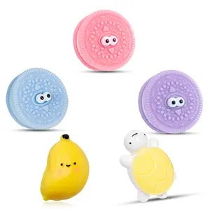 [Exclusive] 6 Type squishies [Valentine's Day Gift] Taba Squishy party favor Mochi Squeeze Toys for Stress Relief unique gift for kid anxiety fidgets squishy holidays gift