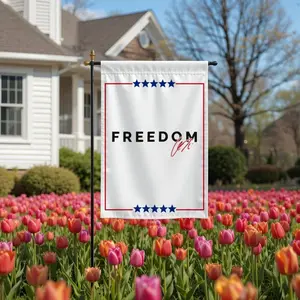 Freedom Garden Flag, Freedom Garden Flag, Patriotic Garden Flag, Turning Point Flag Fundraiser Donation