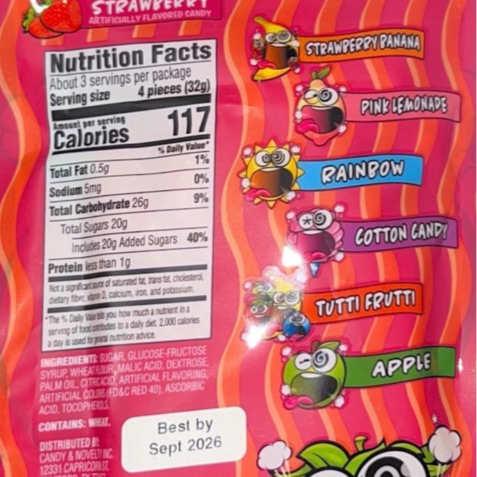 Sweet & Sour Candy Variety 5 Pack Super- Mixed Flavors for Every Taste Bud