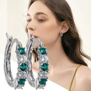 925 Sterling Silver Earrings for Women Birthday Wedding Christmas valentines day Gifts for Her Mother Jewelry for Brides