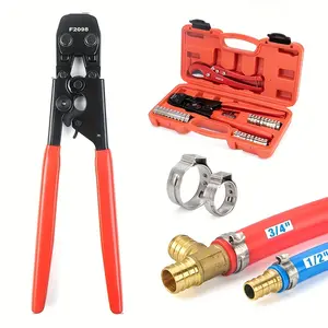 NEW Pex Clamp Tool Kit 3/8 Pex Cinch Clamps Includes Pex Cinch