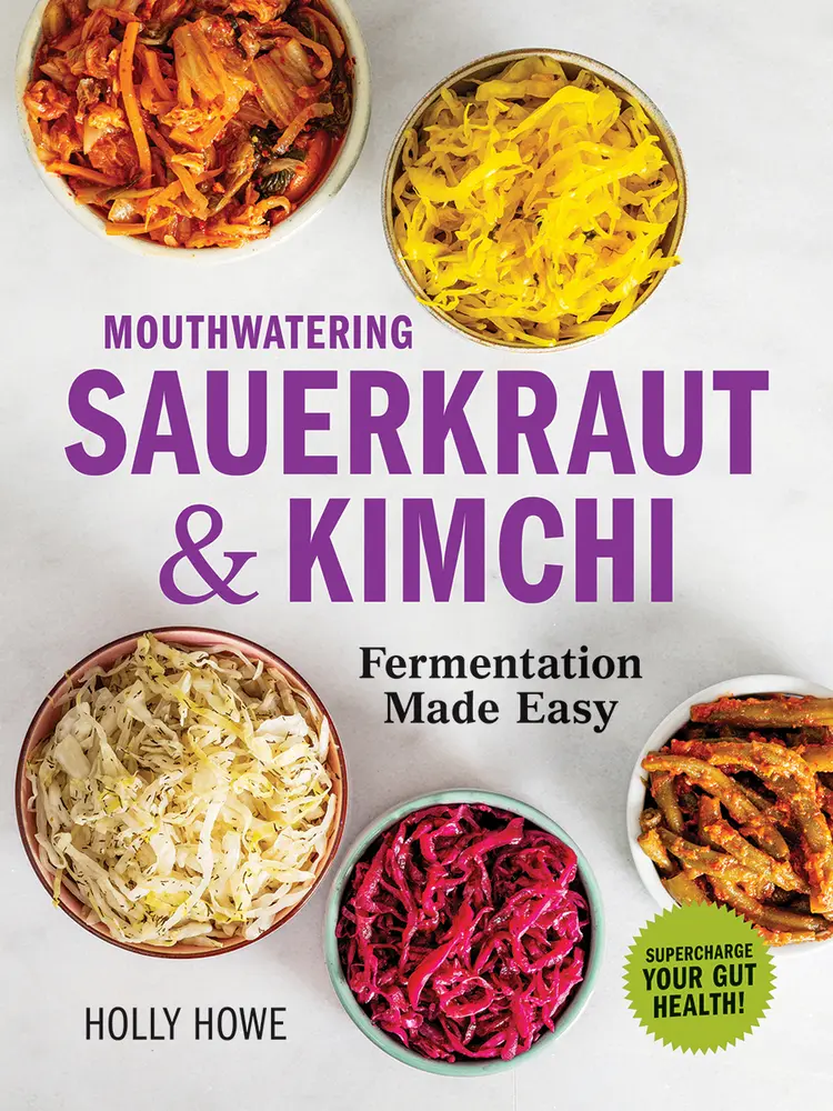 Used Healthy Cookbook - Fermentation Made Easy: Mouthwatering Sauerkraut and Kimchi (Cooking Guide, Softcover, English, 199906660x, Robert Rose, 0.95 lbs) by Holly Howe (Delicious Healthy Food, Cooking Resource)