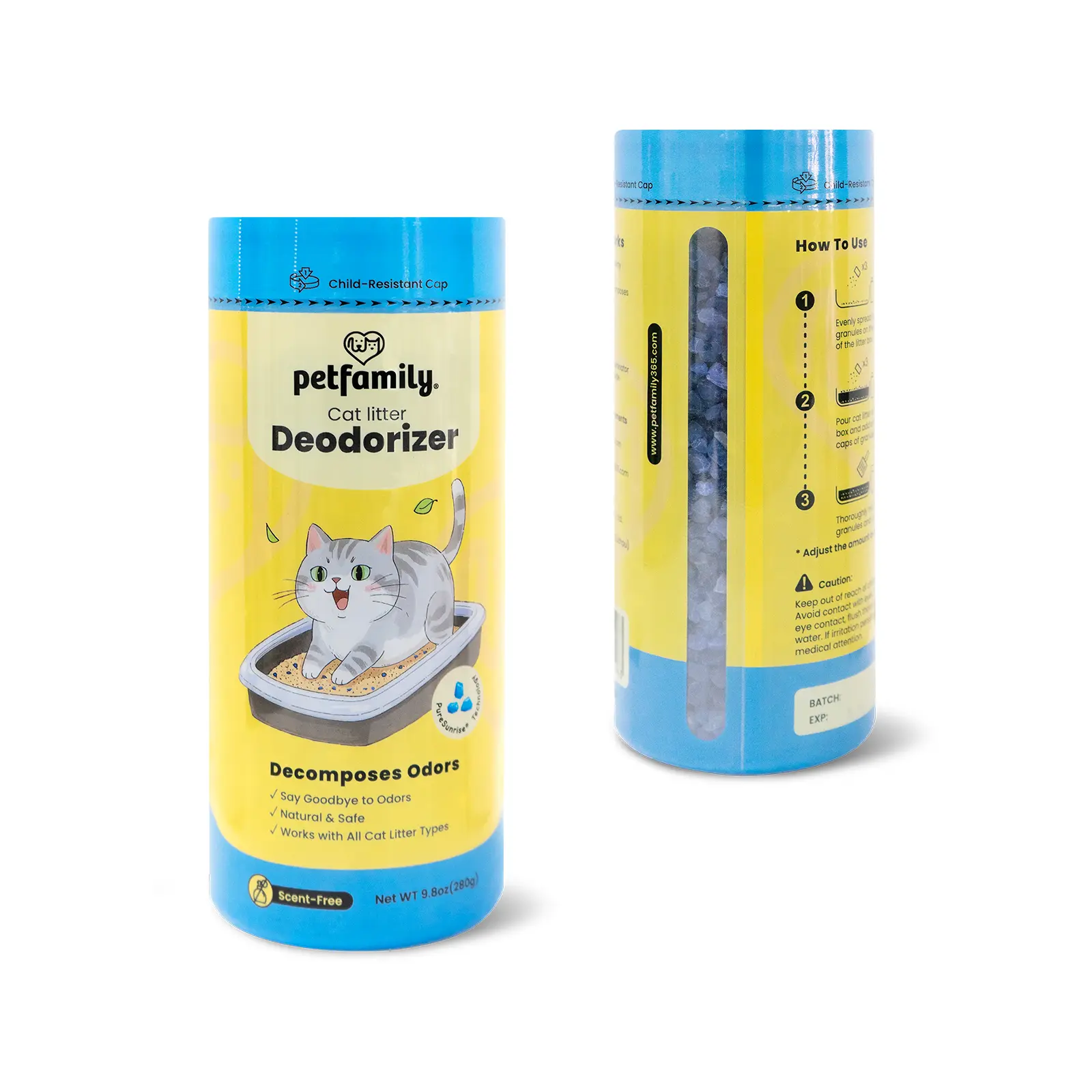Cat Litter Deodorizer Bottle
