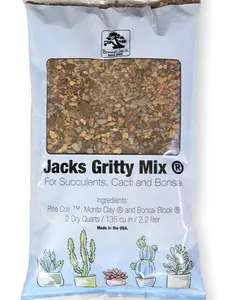 Jacks Gritty Mix soil for Succulent, Cacti and Bonsai