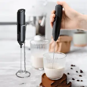Electric Milk Frother & Coffee Stirrer – Handheld Foam Whisk for Lattes & Cappuccinos