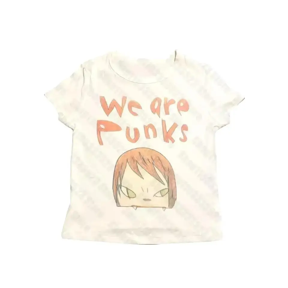 We Are Punk Baby Tee, Y2k Gothic Vintage Tee Crop Tops, Women's Streetwear, Grunge Cute Baby Tee, Y2k Clothes, Aesthetic Slim Fit Punk Emo Girls 90s, Vintage Emo Girl, Downtown Girl Baby Tee, Gift For Her, Outfits