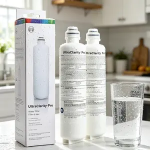 Refrigerator Water Filter Replacement for Bosch Ultra Clarity Pro BORPLFTR50, BORPLFTR55, 11032531, 12033030, 12028325, 11025825, B36CT80SNS, B36CL80ENS, WFC100MF, WFS200MF, RA450022