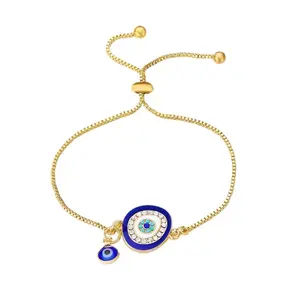 Adjustable Evil Eye Fashion Bracelet
