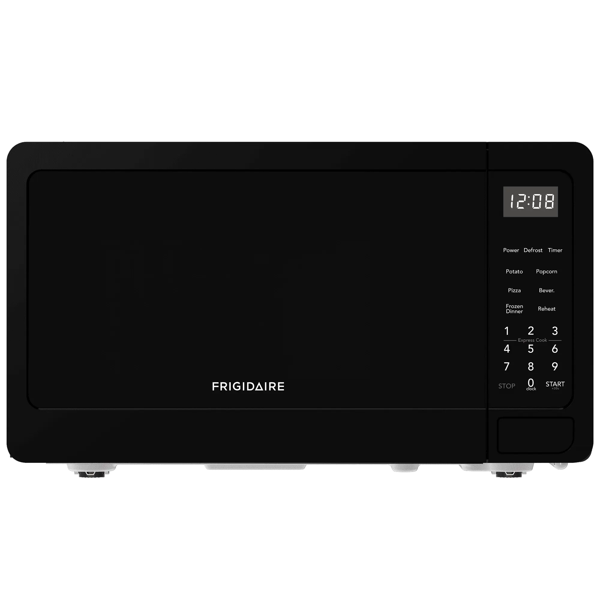 Frigidaire 0.7 Cu. ft. Countertop Microwave Oven, 700 Watt Microwave with 10 Power Levels, Black