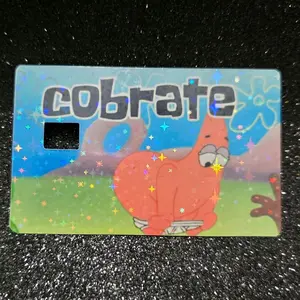 Patricio Estrella Credit Card Sticker, Durable Waterproof Decorative Sticker for Credit Card Personalization