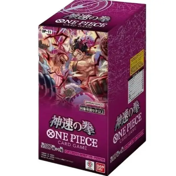 One Piece Card Game Godspeed OP11 Fist A Fist of Divine Speed BOOSTER Box - OP-11 in Japanese