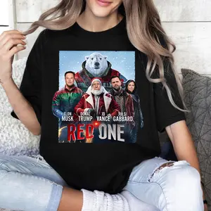 Red Trump Graphic Shirt Vintage 90s retro 100% cotton tee Comfort Fabric