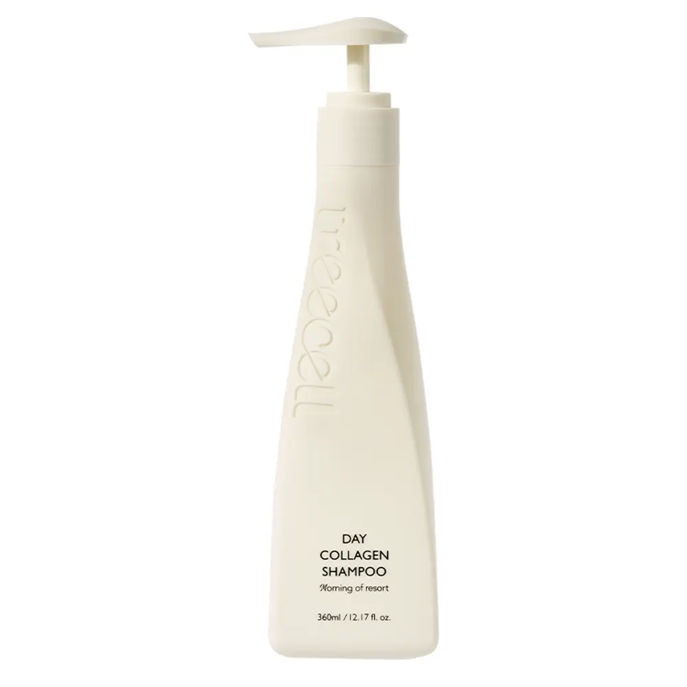 TREECELL Day Collagen Shampoo, Morning of Resort, 12.2 fl oz (360 ml) | Volumizing & Hydrating with Low-Molecular Collagen