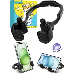 Easter Basket Stuffers for Teens Boys Girls Adults Gifts: Thumbs Up Lazy Phone Stand Cell Phone Holder for Desk Kids Teenage Men Women Funny Cool Gadget Stocking Stuffers Ideas Essentials Easter Gifts