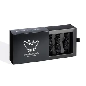 Crowned Silk Medium Scrunchies