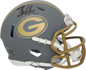 Sterling Sharpe Green Bay Packers Autographed Riddell Slate Speed Mini Helmet - Fanatics Authentic Certified