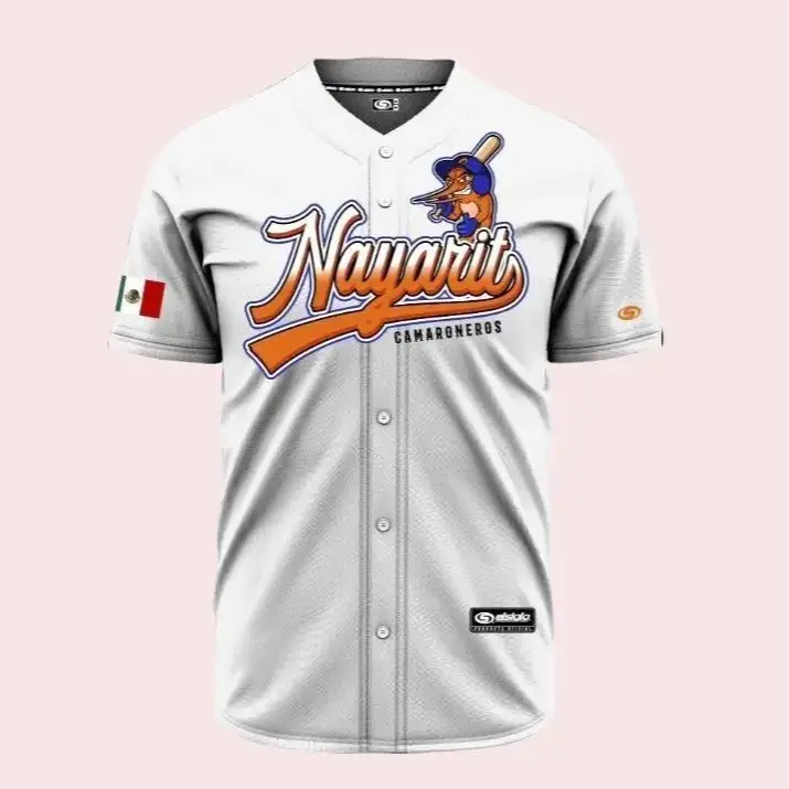 (WHITE) Camaroneros De Nayarit Jersey
