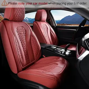 【Coverado】Universal Fit 5-Seater PU Leather Car Seat Cover - Universal Auto Sedan Seat Cover Luxury Leather Custom Seat Covers for Pick-up Truck - Seat Filler Royal Blue - Fits 6000+ Models 1Year Warranty Black Friday Deal B8839