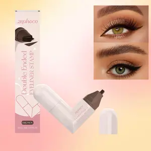 Dual-Ended Rotating Eyeliner (Liquid Eyeliner) — Long-lasting, vibrant color; easy to apply; waterproof liquid eyeliner, perfect for everyday and party looks. Women's Cosmetics