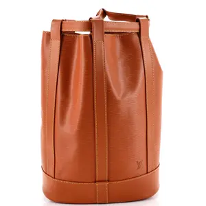 Pre-owned Louis Vuitton Material Backpacks by Rebag