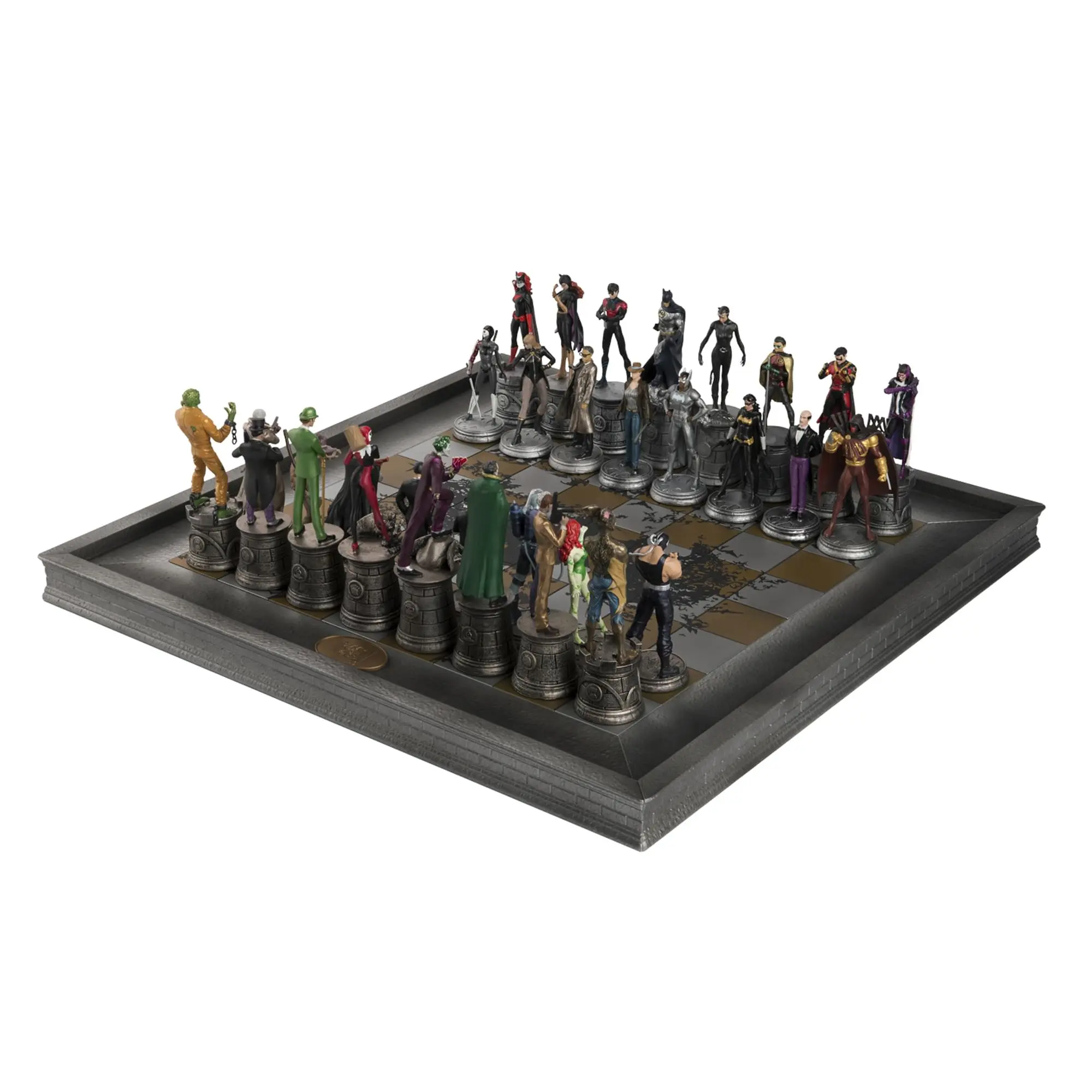 DC Comics Eagelmoss Chess Collection 3D Chess Board DC Comics Eagelmoss Chess Collection 3D Chess Board