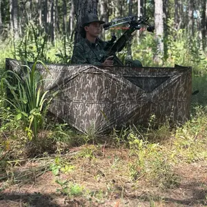 3 Panel Hunting Blind for Outdoor Use - As shown in the Image