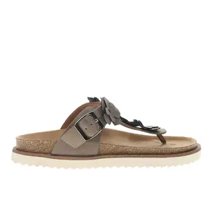 Corkys Womens Bless Her Heart Footbed Casual Sandals Casual - Beige, Grey