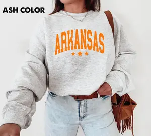 [Sale Up To 40%] Vintage Arkansas Graphic Tee, Retro College Style Shirt, Southern Aesthetic Outfit, Classic Campus Apparel, Unisex Streetwear Crewneck