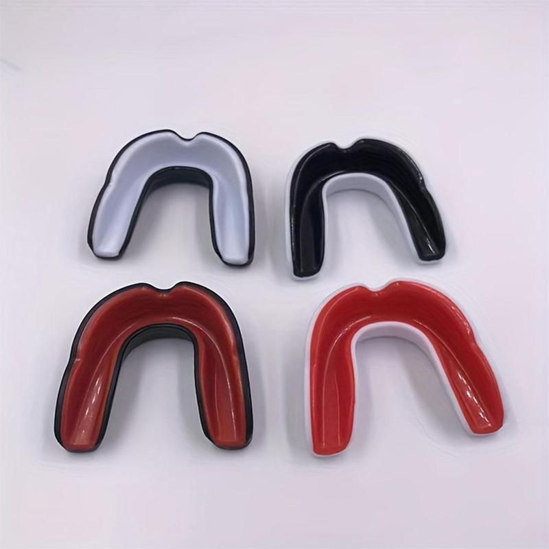Anti-chipping Basketball Sports Mouth Guard, 4 Counts/set Boxing Equipment, Boxing & Martial Arts Mouth Guard, Mouth Protective Tool for Sports, Christmas Gift