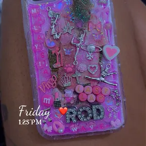 iPhone 14 Smartphone with Colorful Accessories and "LAST PAD" Design - Aesthetic Enhancer with Stylish and Functional Accessories - Device Cellphone Casing Cases