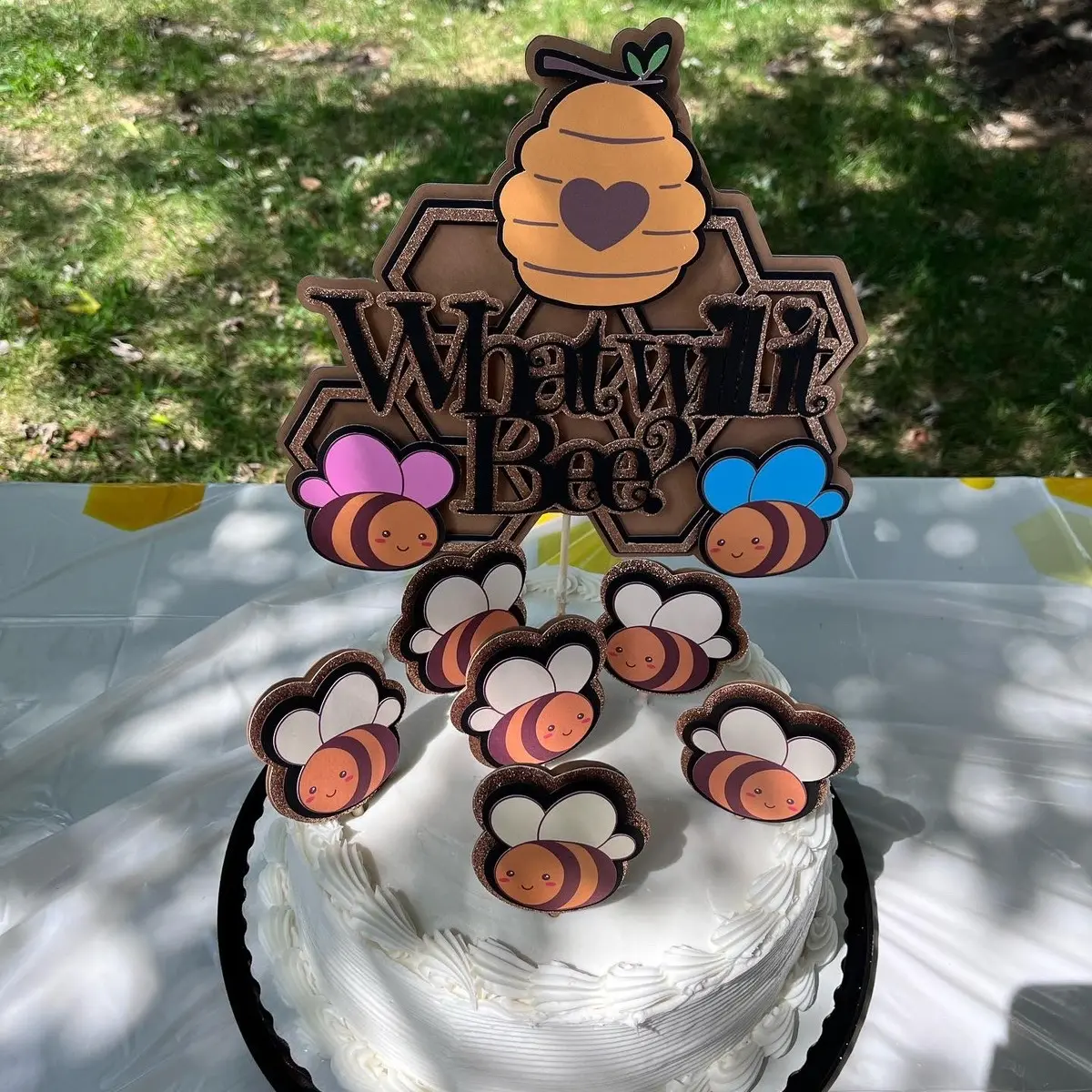 What will it bee cake topper