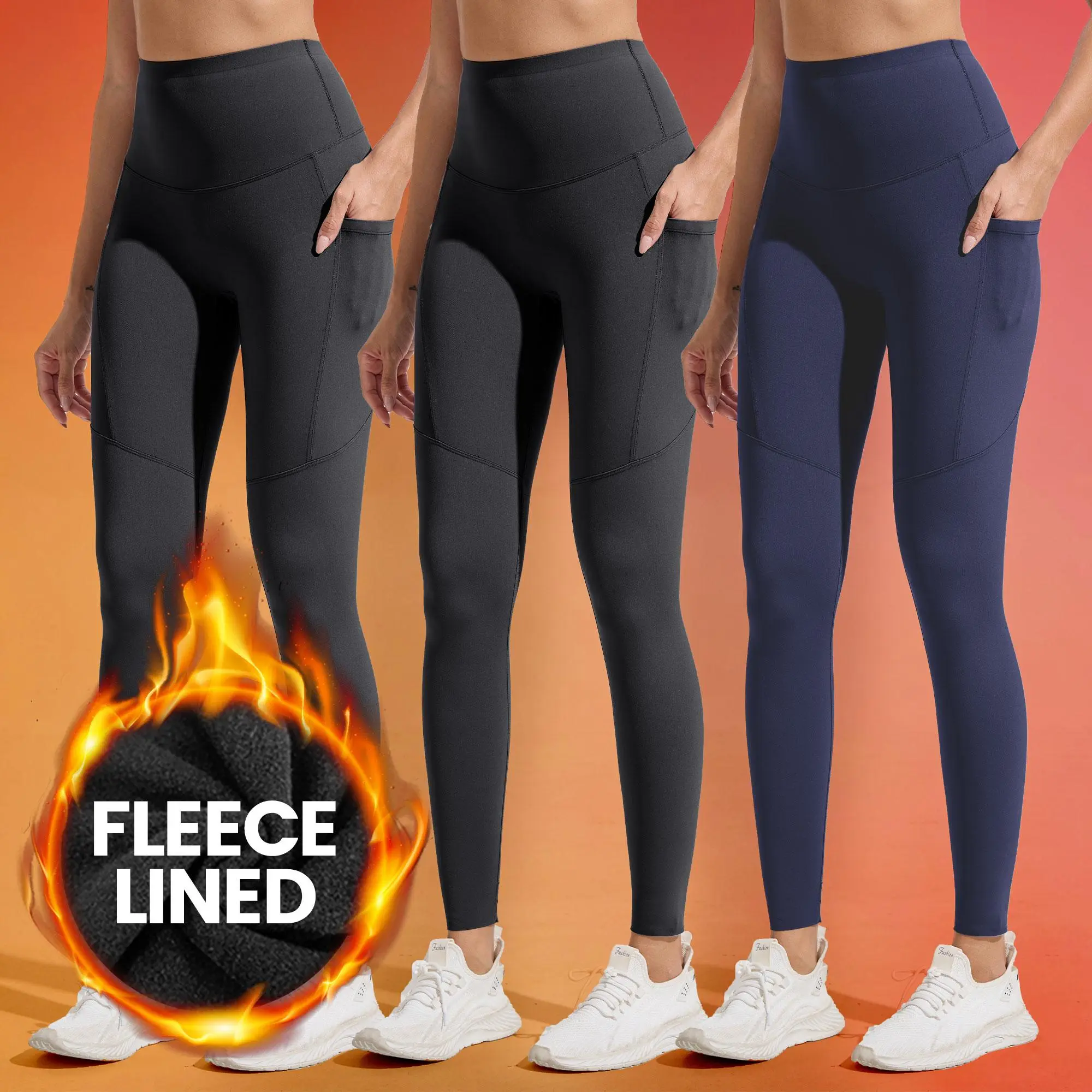 BLACK+BLACK+NAVY BLUE(FLEECE)[Size up recommended]