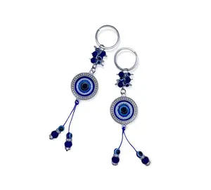 Evil Eye Keychain | Nazar | Matiasma | Mal de Ojo | Protection Symbol | Good Luck Charm | Talisman | Accessory | Gift