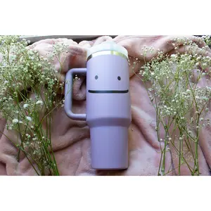 Ditto Face 40oz Stainless Steel Tumbler | Dishwasher Safe