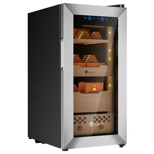 KingChii 50L Temperature & Humidity Control Cabinet with Compressor Cooling and 360° Air Circulation (400 Capacity)